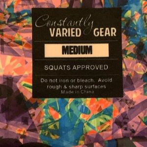 CVG “hurricane” shorts and headband